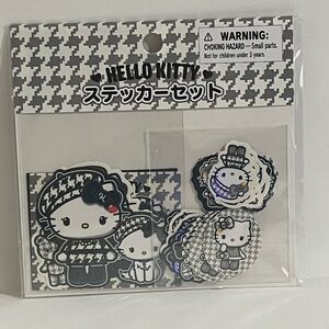 Hello Kitty Monochrome Girl Series Sticker Pack